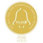 MHA 鐘形印金徽標